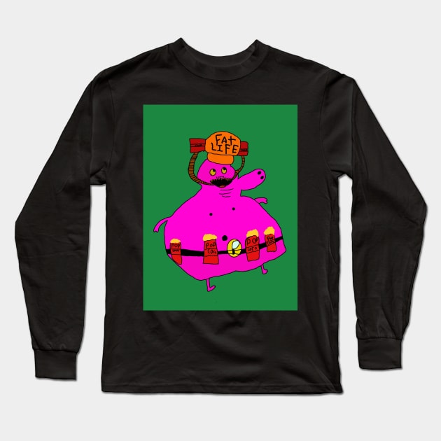 James' Creature Long Sleeve T-Shirt by SRCSA Middle School Shop